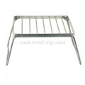 Stainless Steel Dinning Table With Acrylic Tabletop